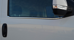 Fiat Doblo II 2010-2022 Window Trim Stainless Steel photo 6