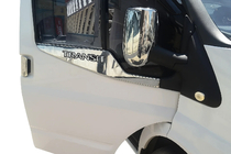 Ford Transit 2000–2014 Window Trim Carmos (2 pcs, Stainless Steel) photo 1