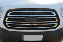 Ford Transit 2014- Chrome Grille Surround Trim (2014-2018, 2 pcs, Stainless Steel) OmsaLine - Italian Stainless Steel photo 4