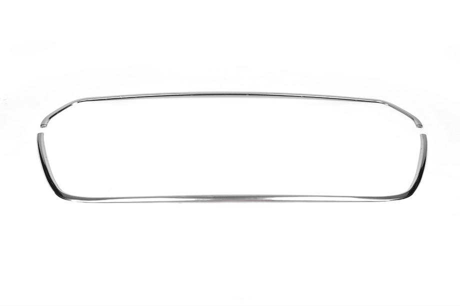 Ford Transit 2014- Chrome Grille Surround Trim (2014-2018, 2 pcs, Stainless Steel) Photo 2