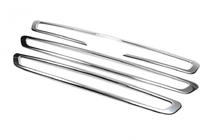 Ford Transit 2014- Chrome Grille Covers (2014-2018, 3 pcs, Stainless Steel) photo 6