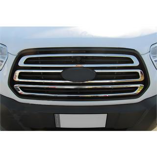 Chrome Grille Covers (2014-2018, 3 pcs, Stainless Steel)