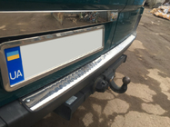 Mercedes Sprinter W906 2006–2018 Stainless steel trim above license plate Carmos - Turkish Stainless Steel photo 3