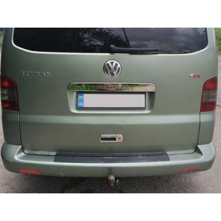 Rear tailgate handle trim above license plate (stainless steel) Volkswagen T5 2010-2015 photo 3