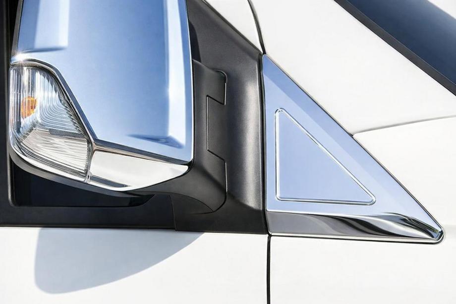 Mercedes Sprinter W906 2006–2018 Mirror Covers Stainless Steel (2 pcs) Carmos - Turkish Stainless Steel Image