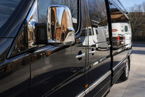 Mercedes Sprinter W906 2006–2018 Chrome Mirror Covers (2 pcs) Carmos, Turkish Steel photo 1