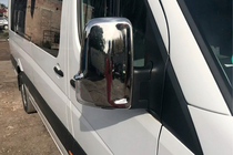 Mercedes Sprinter W906 2006–2018 Chrome Mirror Covers (2 pcs) Carmos, Turkish Steel photo 8