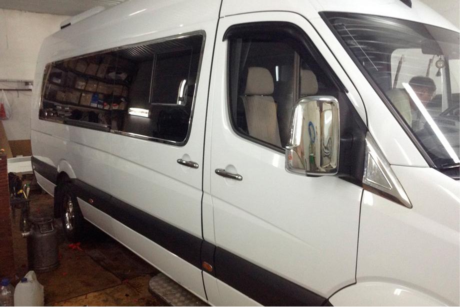 Mercedes Sprinter W906 2006–2018 Chrome Mirror Covers (2 pcs) Photo 12