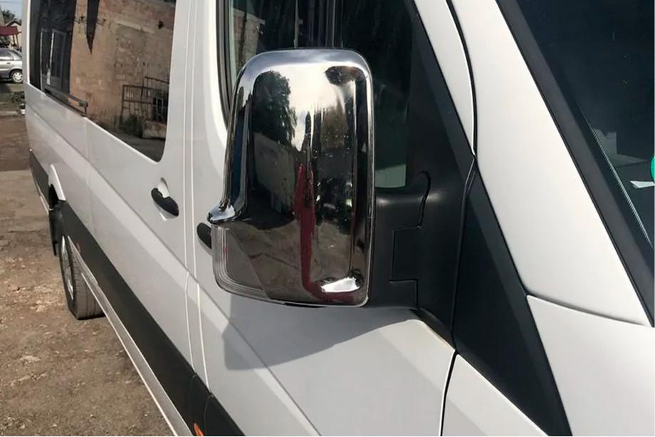 Mercedes Sprinter W906 2006–2018 Chrome Mirror Covers (2 pcs) Photo 8
