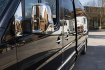 Volkswagen Crafter 2006-2016 Chrome Mirror Covers (2 pcs) Carmos, Turkish Steel photo 1