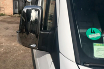 Volkswagen Crafter 2006-2016 Chrome Mirror Covers (2 pcs) Carmos, Turkish Steel photo 10
