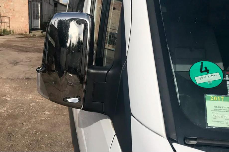Volkswagen Crafter 2006-2016 Chrome Mirror Covers (2 pcs) Photo 10