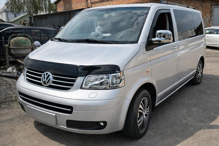 Volkswagen T5 Transporter 2003-2010 Chrome Mirror Covers (2 pcs) Image