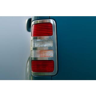 Tail Light Covers V1 (2 pcs, Stainless Steel) Volkswagen Caddy 2004-2010 photo 1