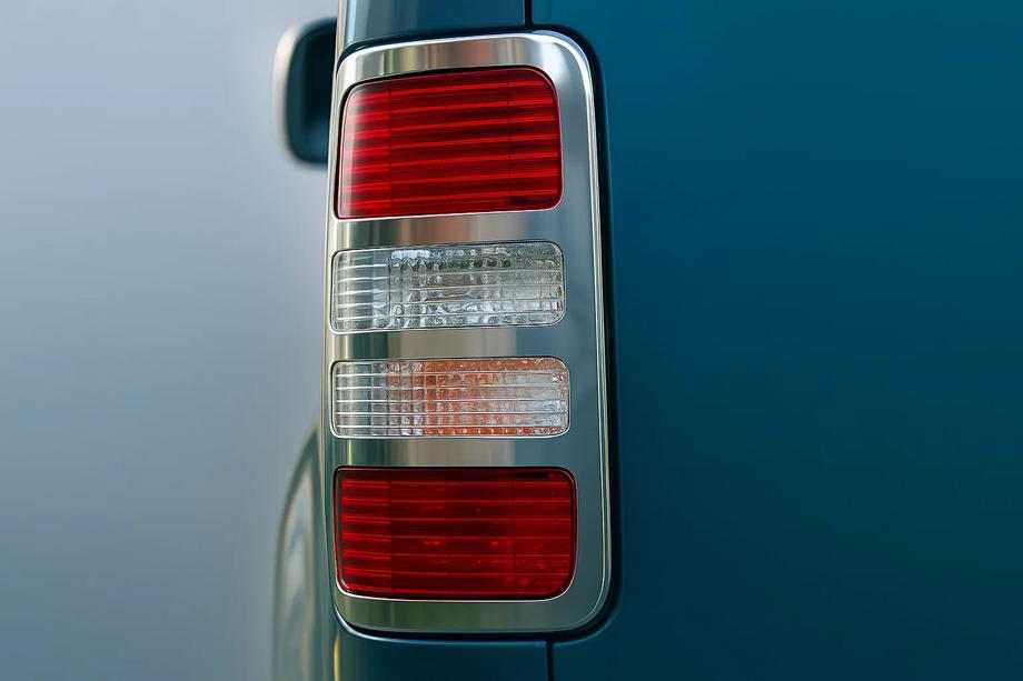 Volkswagen Caddy 2004-2010 Tail Light Covers V1 (2 pcs, Stainless Steel) Image