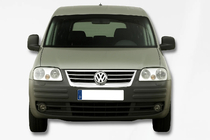 Volkswagen Caddy 2004-2010 Stainless Steel Grille Cover OmsaLine - Italian Stainless Steel photo 3