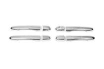 Hyundai Accent 2006-2010 Chrome Door Handle Covers (4 pcs) Carmos - Turkish Stainless Steel photo 2