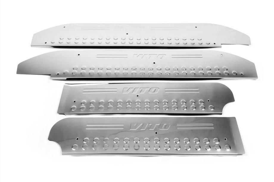 Mercedes Vito W639 2004-2014 Interior door sill covers (OmsaLine) Photo 2
