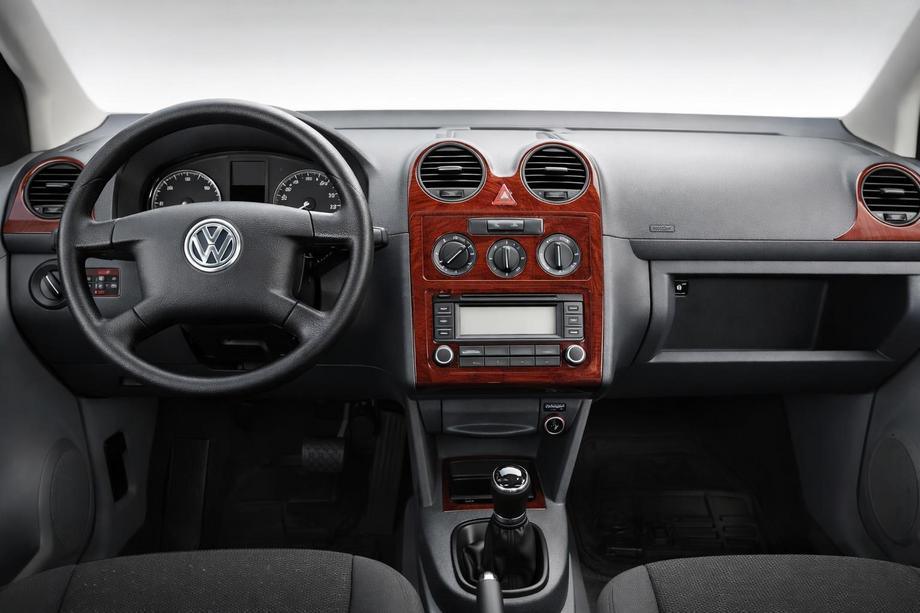 Volkswagen Caddy 2004-2010 Dashboard Trim Covers Aluminum Image