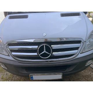 Chrome Grille Surround (2006-2013, Stainless Steel) Mercedes Sprinter W906 2006–2018 photo 1