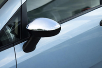 Fiat Linea 2006-2018 Mirror Covers (2 pcs, Stainless Steel) photo 1