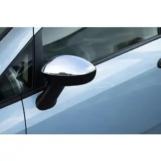 Mirror Covers (2 pcs, Stainless Steel)