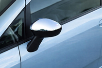 Fiat Punto Grande/EVO 2006-2018 Mirror Covers (2 pcs, Stainless Steel) photo 1