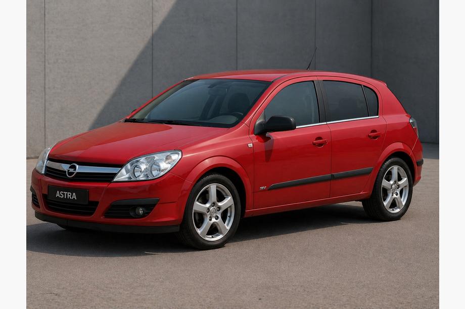 Opel Astra H 2004-2013 Stainless Steel Window Trim Image