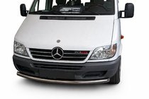 Mercedes Sprinter W901/902/903/904/905 1995–2006 Front Bar ST008 (Stainless Steel) 2000-2006 photo 1