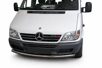 Mercedes Sprinter W901/902/903/904/905 1995–2006 Front Bar ST008 (Stainless Steel) photo 1