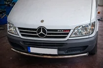 Mercedes Sprinter W901/902/903/904/905 1995–2006 Front Bar ST008 (Stainless Steel) photo 2