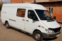 Mercedes Sprinter W901/902/903/904/905 1995–2006 Side Pipes (2 pcs, Stainless Steel) Medium Wheelbase, Ø60 photo 5