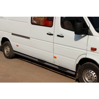Side Pipes (2 pcs, Stainless Steel) Mercedes Sprinter W901/902/903/904/905 1995–2006 photo 1