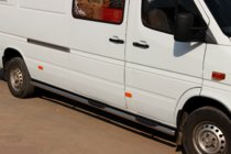 Volkswagen LT 1995-2006 Side Pipes (2 pcs, Stainless Steel) photo 5
