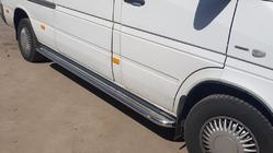 Volkswagen LT 1995-2006 Premium Side Steps (2 pcs, Stainless Steel) Medium Wheelbase, Ø60 photo 4