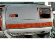 Volkswagen T5 Transporter 2003-2010 Dashboard Covers (Turkey) Piano Black photo 8