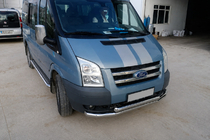 Ford Transit 2000–2014 Front Bar ST014 (2006-2014, Stainless Steel) photo 3
