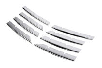Volkswagen Passat B6 2006-2012 Chrome Grille Covers (8 pcs, Stainless Steel) photo 5