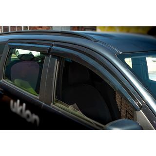 Window Deflectors (4 pcs, Sunplex Sport) Dacia Lodgy 2012-2022 photo 2