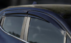 Renault Clio IV 2012-2019 Window Deflectors HB (4 pcs, Sunplex Sport) photo 2