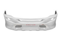 Volkswagen Crafter 2006-2016 Front bumper lip 2012↗ (Sport-3, paintable) photo 14