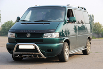 Volkswagen T4 Caravelle/Multivan 1990–2003 Bull Bar WT003 60mm Stainless Steel 51mm, with lettering photo 4