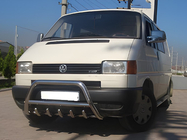 Volkswagen T4 Caravelle/Multivan 1990–2003 Bull Bar WT003 60mm Stainless Steel 51mm, with lettering photo 8