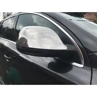 Mirror Covers (2 pcs, Stainless Steel) photo 3