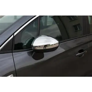 Mirror Covers (2 pcs, Stainless Steel) photo 1