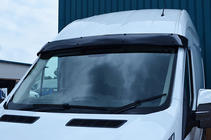 Ford Transit 2014- Windshield Visor (black gloss, 5mm) photo 4