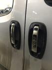 Citroen Nemo 2007-2017 Chrome Door Handle Covers (4 pcs, Stainless Steel) photo 6