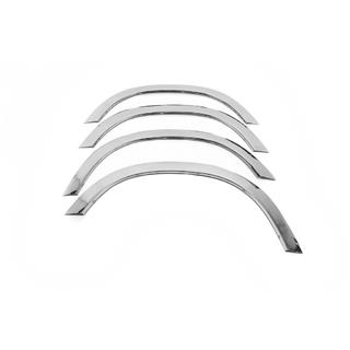 Fender trim (4 pcs, stainless steel) Dacia Duster 2008-2018 photo 2