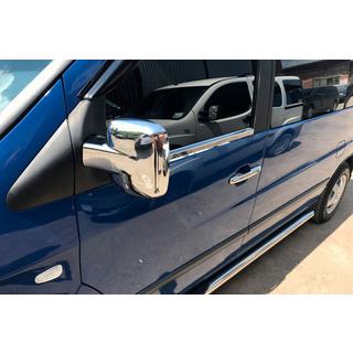 Mirror Covers (2 pcs, Chrome) Mercedes Vito W638 1996-2003 photo 3