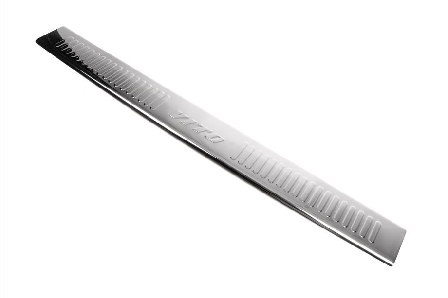 Mercedes Vito W638 1996-2003 Rear bumper protector stainless steel (Omsa) Photo 3